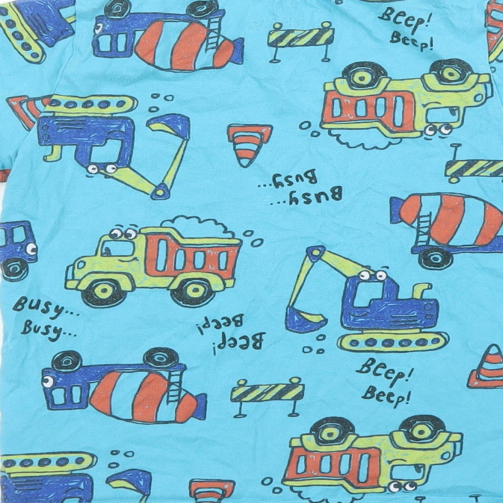 F&F Boys Blue Basic T-Shirt Size 6 Years