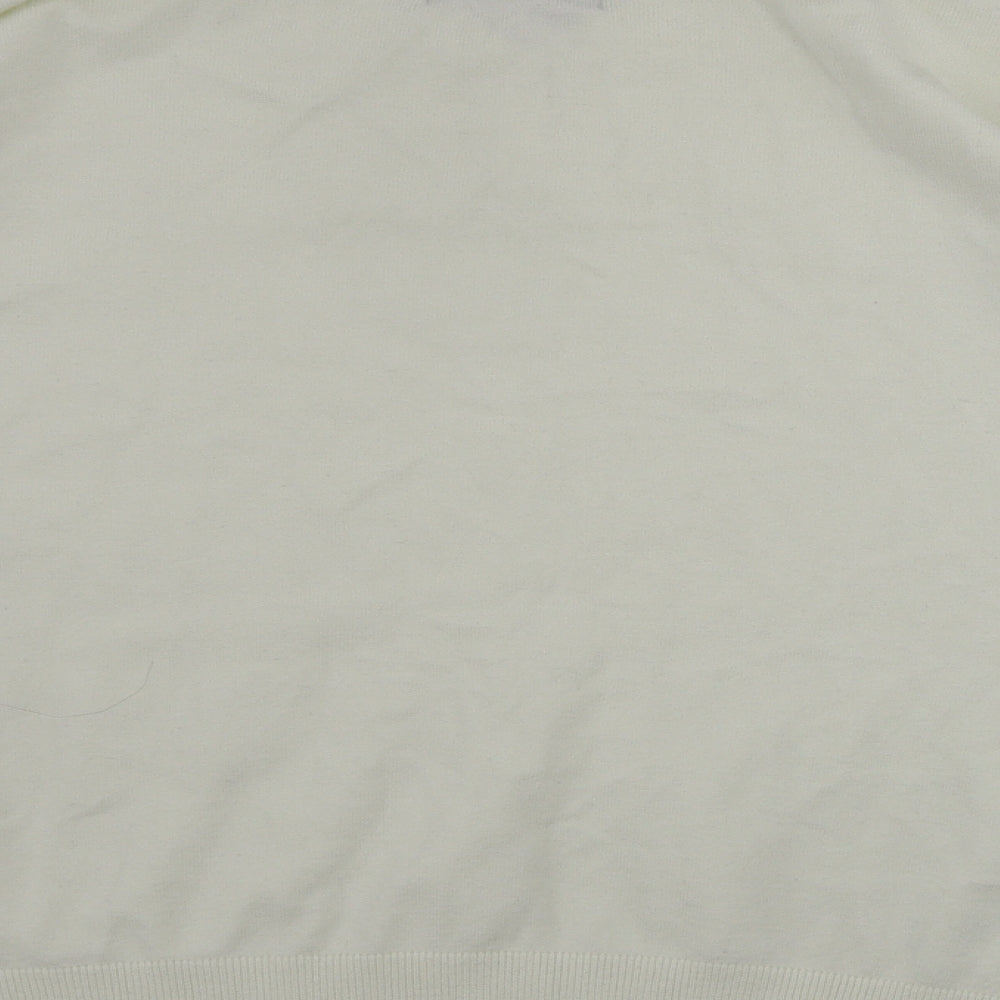 Marks and Spencer Womens Ivory Pullover Jumper Size S