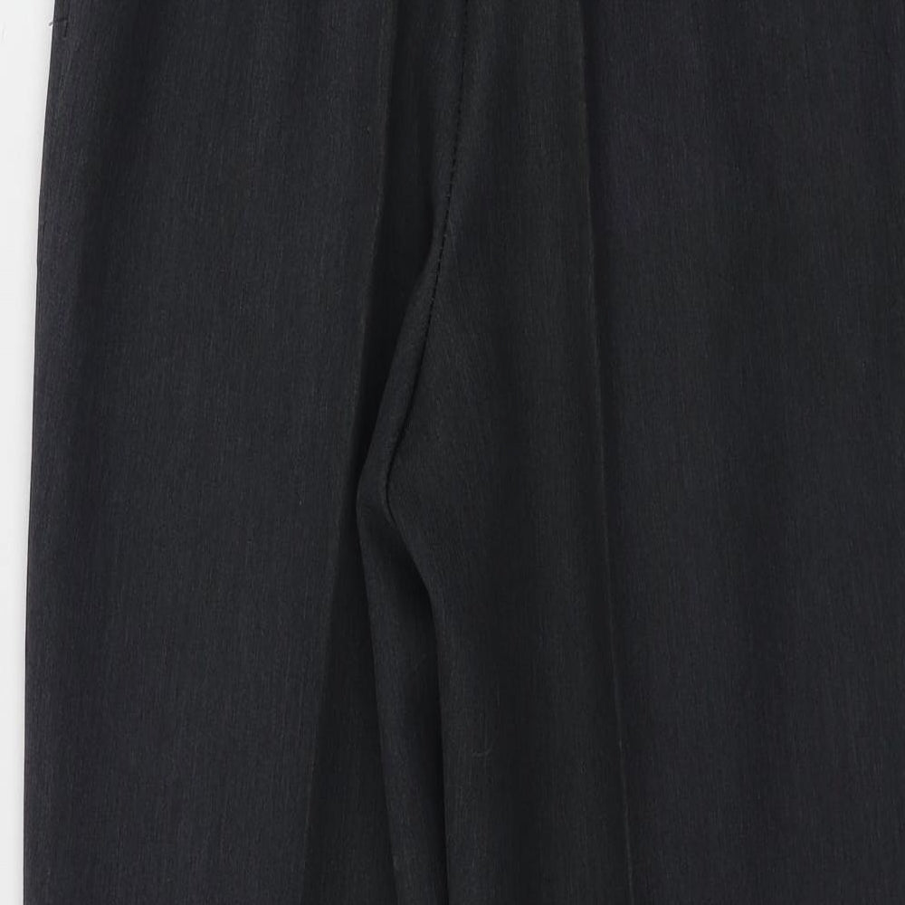 Marks and Spencer Womens Grey Trousers Size 10 L24 in