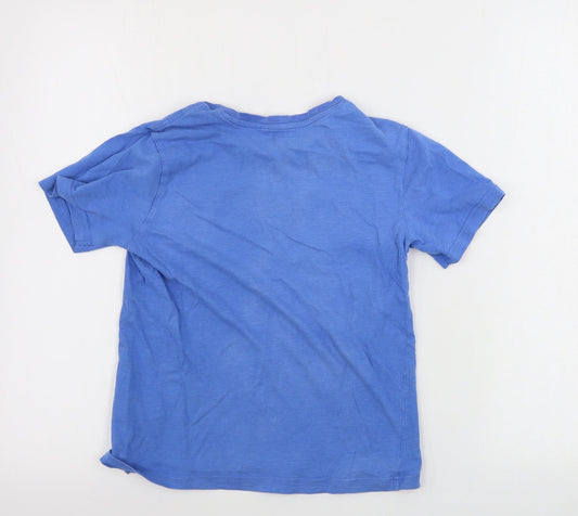 NEXT Boys Blue Basic T-Shirt Size 6 Years