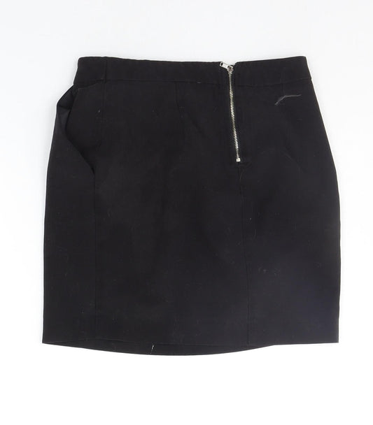 New Look Girls Black A-Line Skirt Size 12 Years
