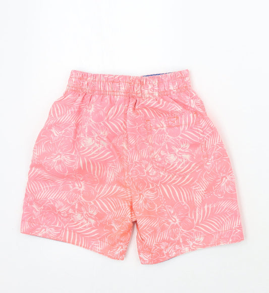 Primark Boys Pink Floral Bermuda Shorts Size 7-8 Years