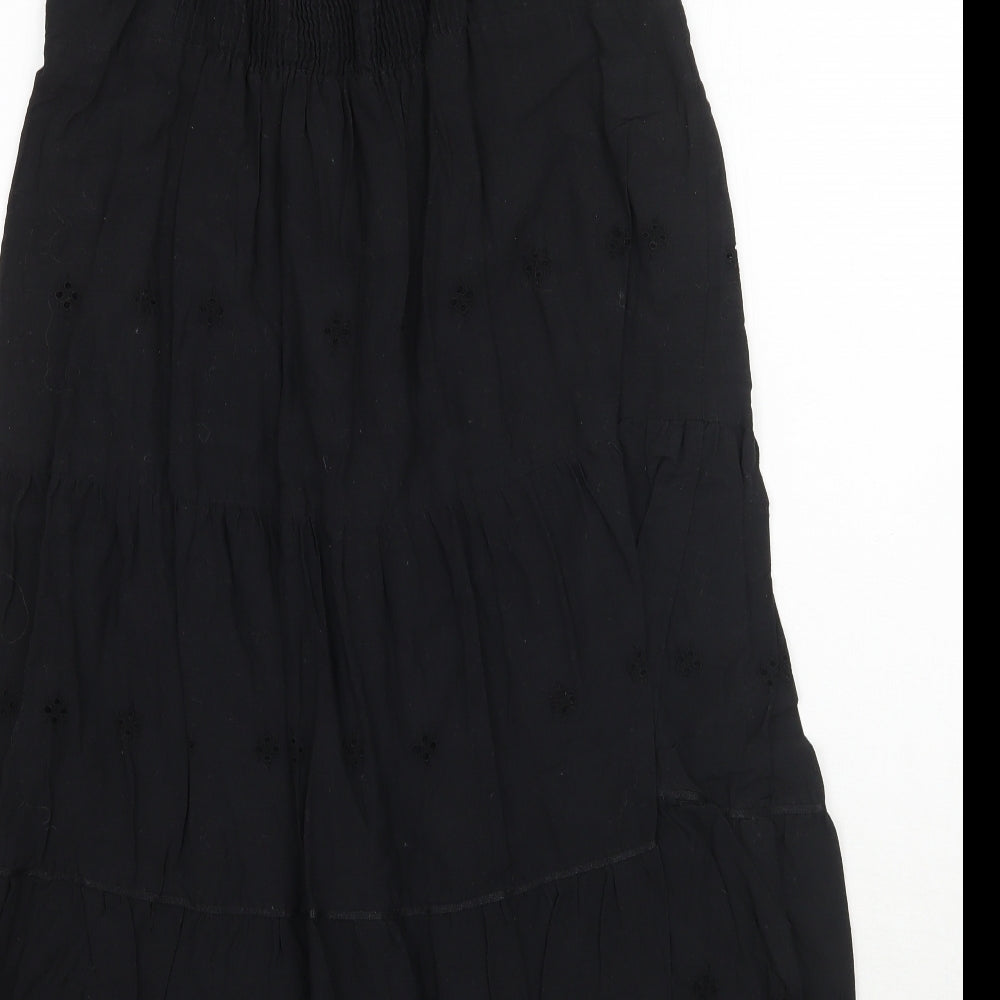 Villa Womens Black A-Line Size 12