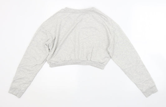ASOS Womens Grey Pullover Sweatshirt Size 16