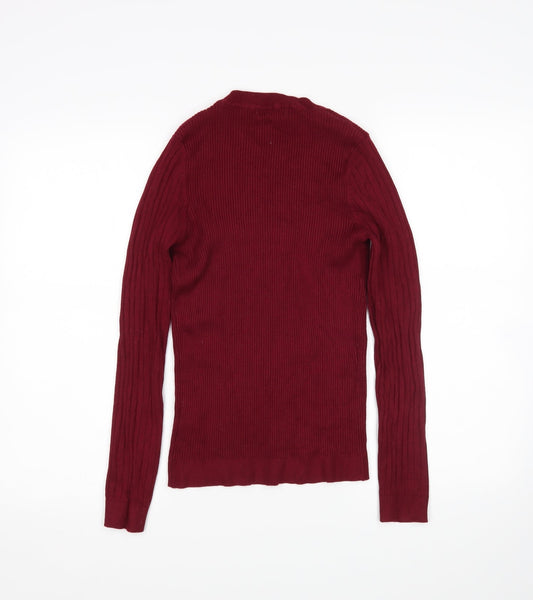 New Look Womens Purple Pullover Jumper Size 12