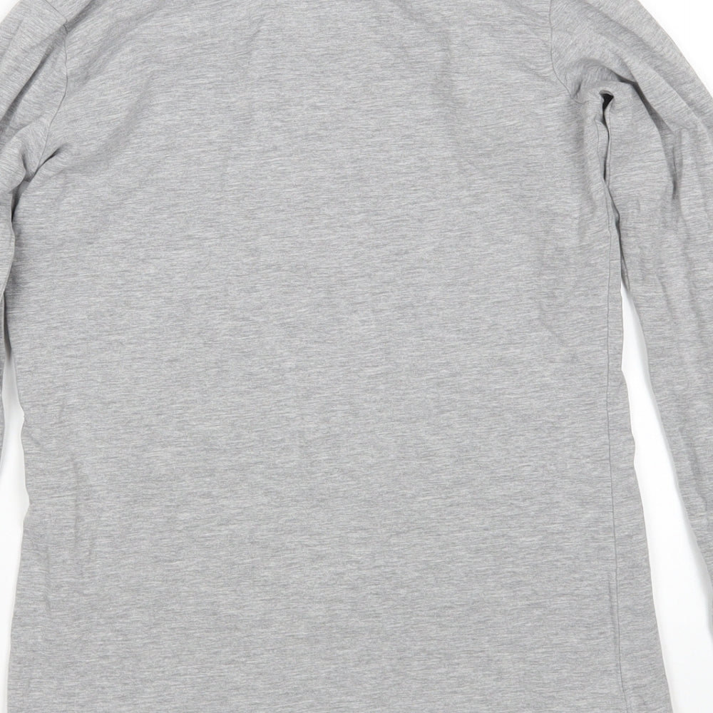 BIG STAR Womens Grey Basic T-Shirt Size M