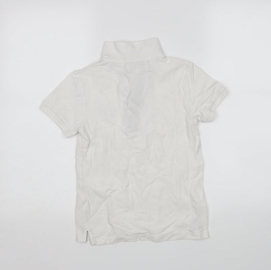 Hampton Republic Boys White Basic Polo Size 9-10 Years