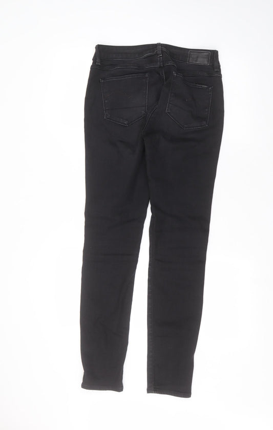 Preworn Mens Black Skinny Jeans Size 29 in L30 in
