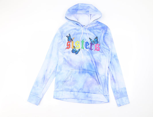 Preworn Womens Blue Pullover Hoodie Size S