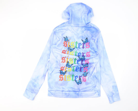 Preworn Womens Blue Pullover Hoodie Size S