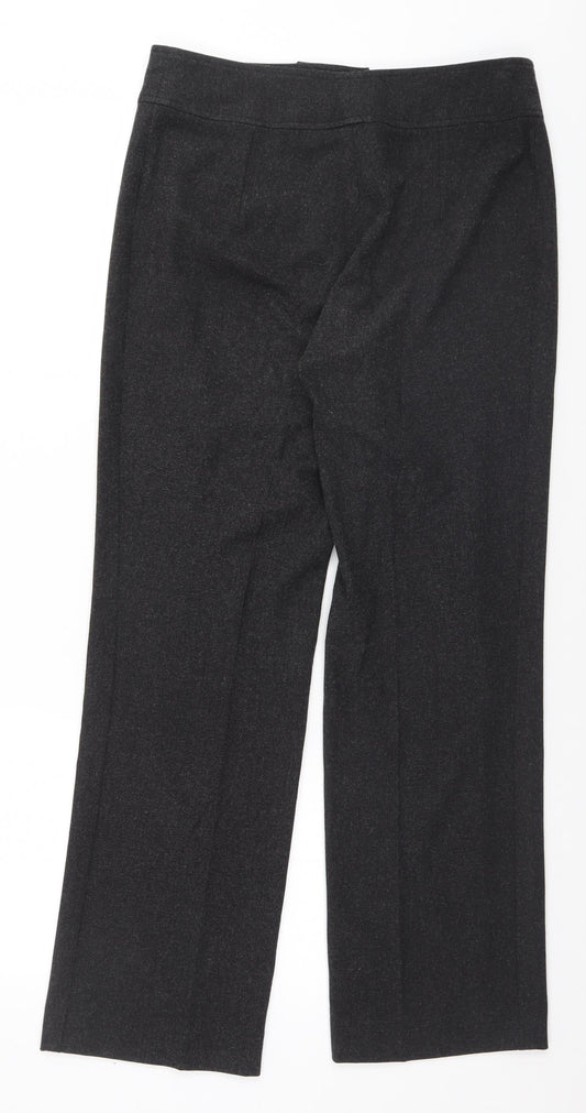 Kontrast Womens Grey Trousers Size 10 L28 in
