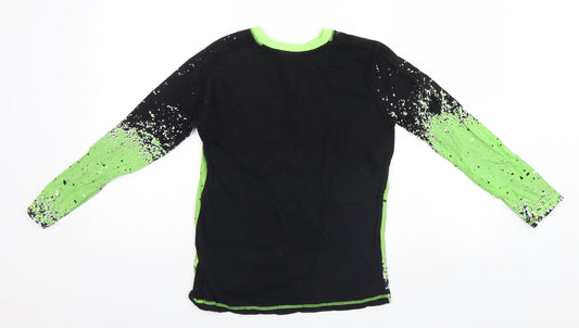 Dunnes Stores Boys Green Solid Pyjama Top - #Not Tired