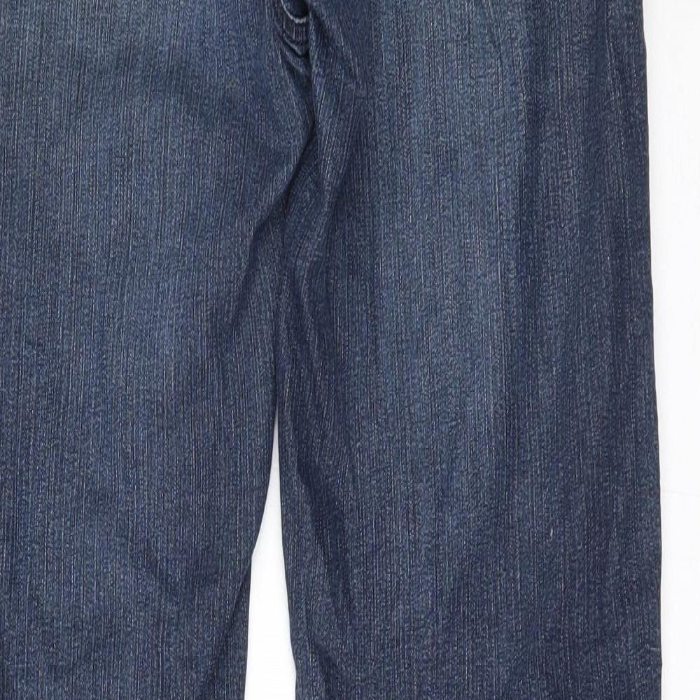 Bonita Womens Blue Straight Jeans Size 8 L30 in