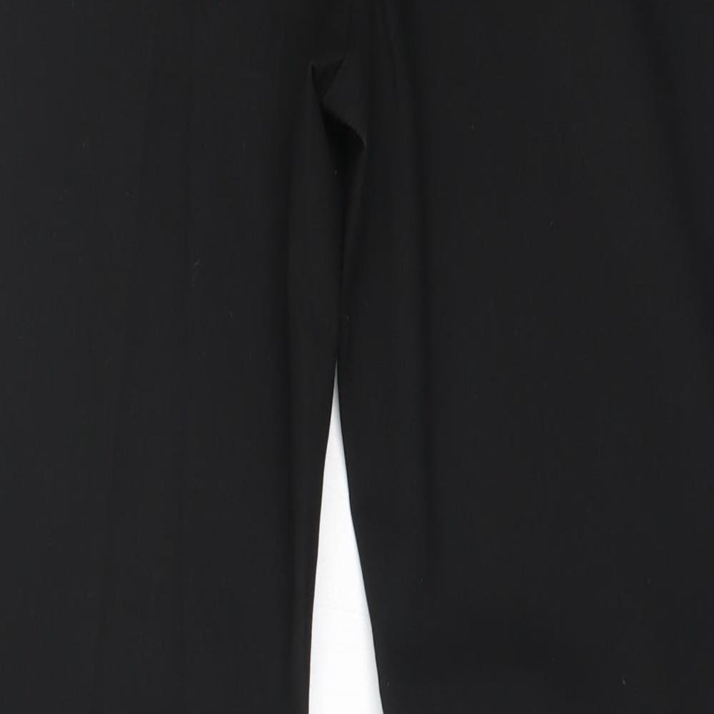 NEXT Womens Black Trousers Size 12 L28 in