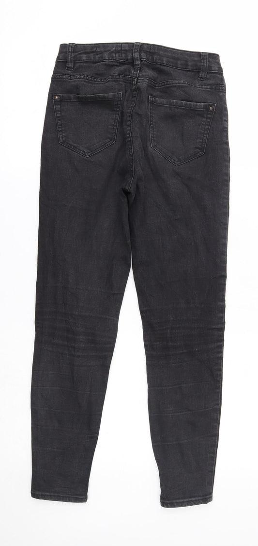 New Look Womens Black Skinny Jeans Size 8 L25 in