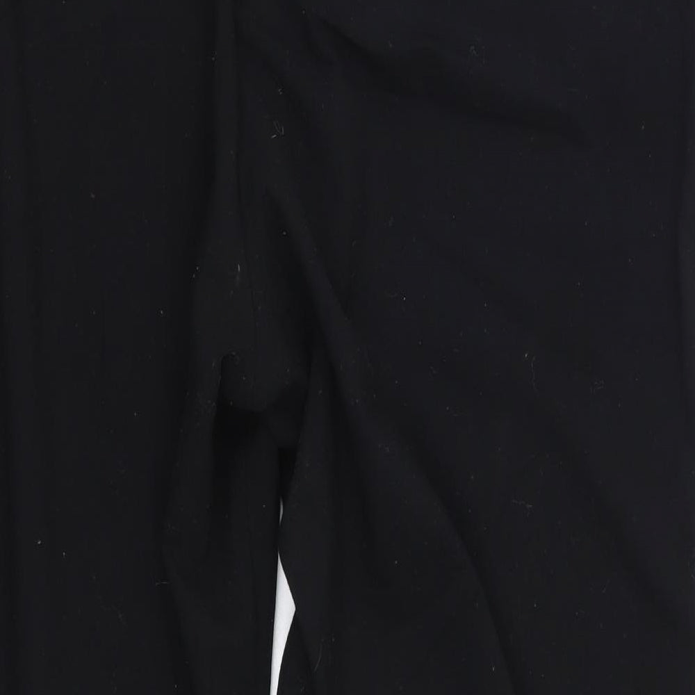 M&S Womens Black Trousers Size 40 in L26 in