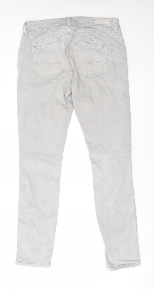 Street One Womens Grey Straight Jeans Size 27 L30 in