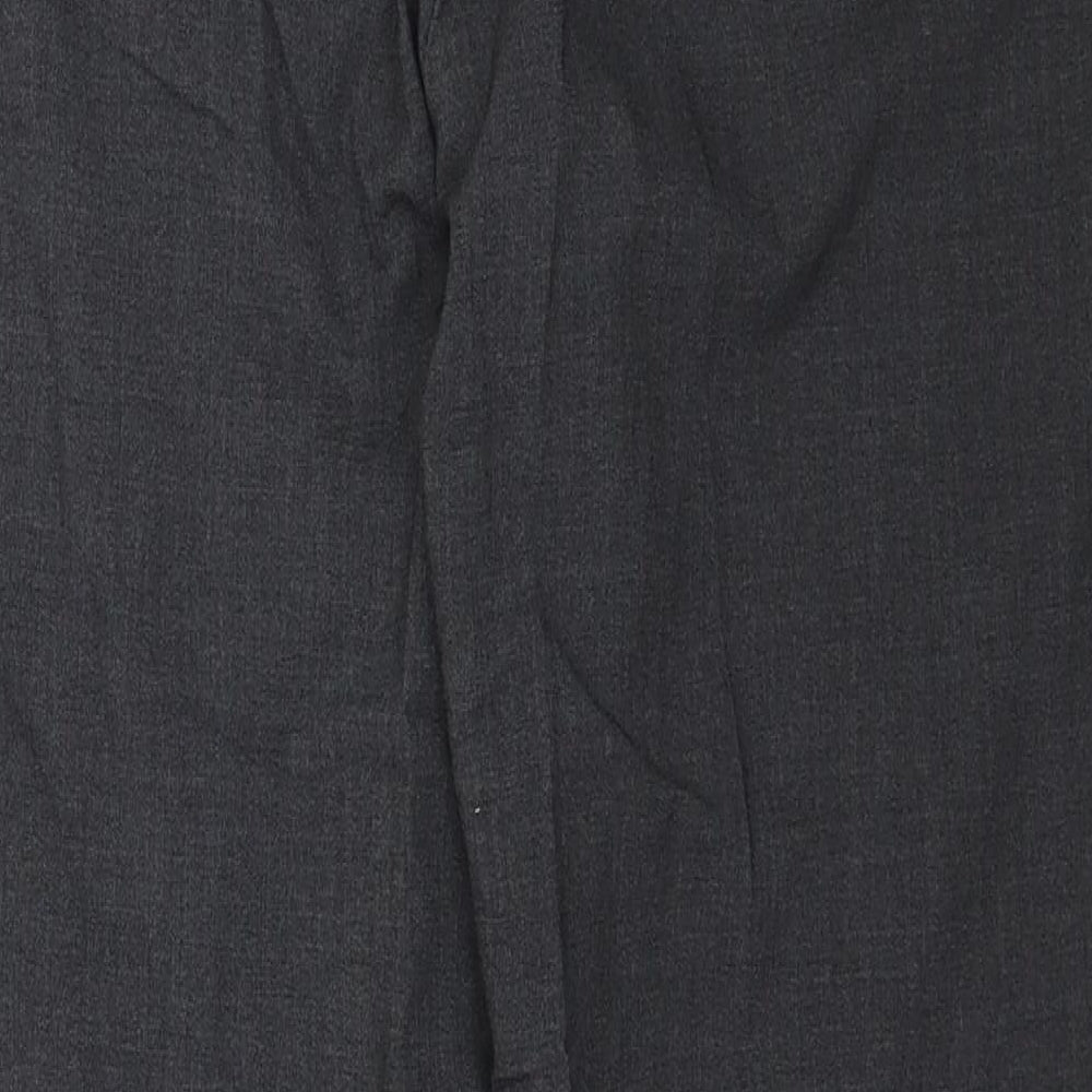 Preworn Womens Grey Trousers Size 8 L29 in