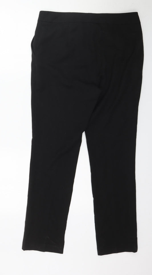 By Very Womens Black Trousers Size 12 L30 in