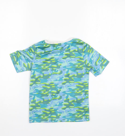 Pep & Co Boys Multicoloured Camouflage Basic T-Shirt Size 5-6 Years