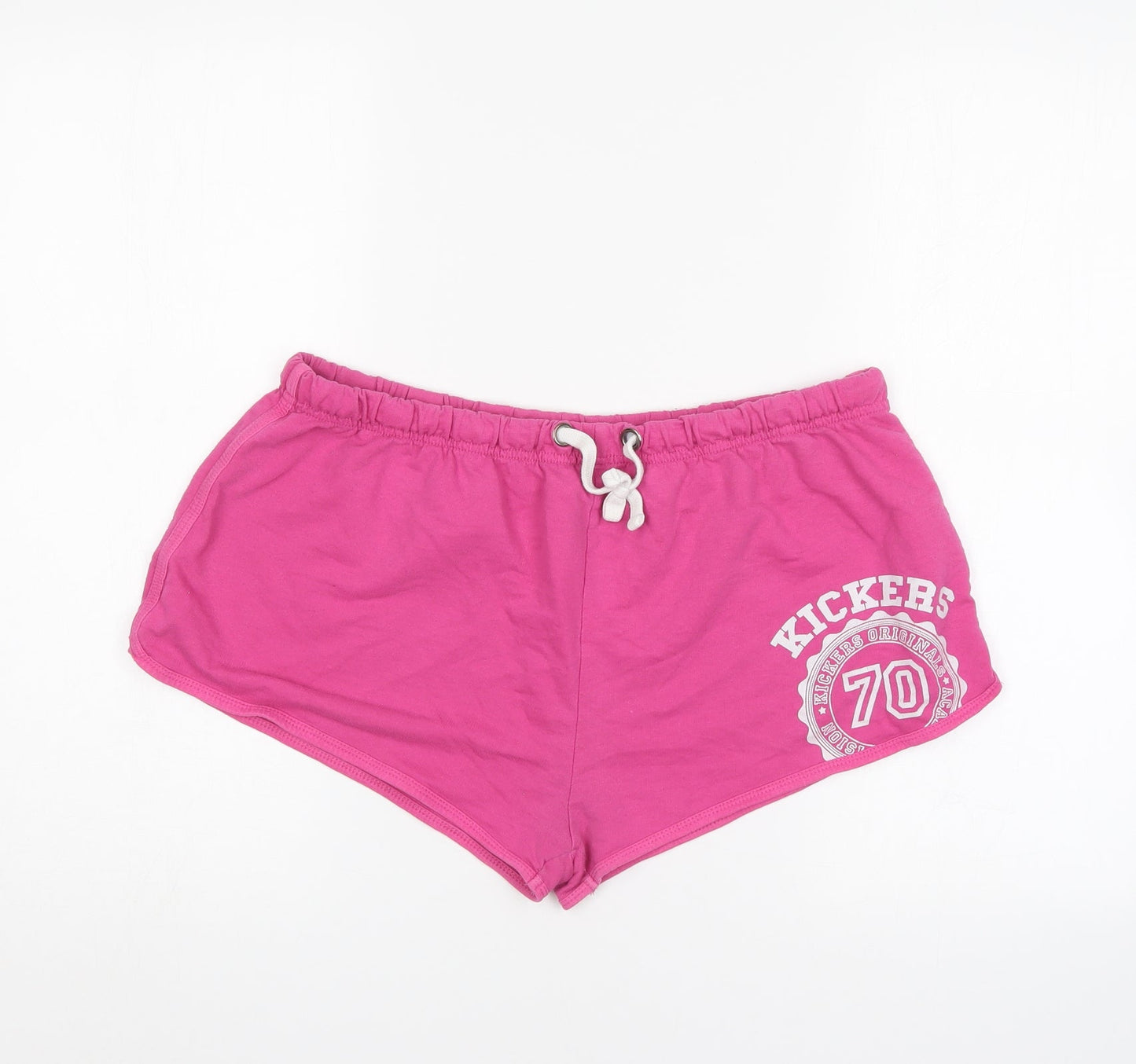 Kickers Womens Pink   Culotte Shorts Size 16