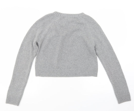 Terranova Womens Grey Knit Pullover Jumper Size S
