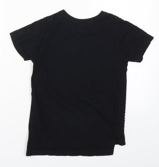 Primark Boys Black Basic T-Shirt Size 7-8 Years - Brooklyn