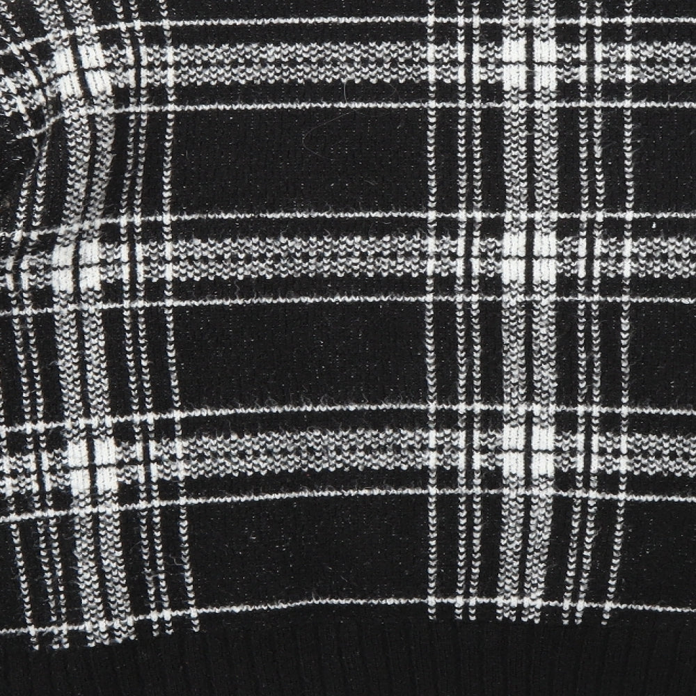 Marks and Spencer Womens Multicoloured Check Pullover Jumper Size M