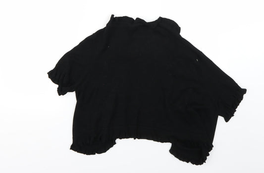 M&Co Womens Black Cardigan Jumper Size L