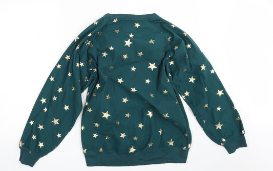 NEXT Womens Green Pullover Jumper Size S - Sleep Wear