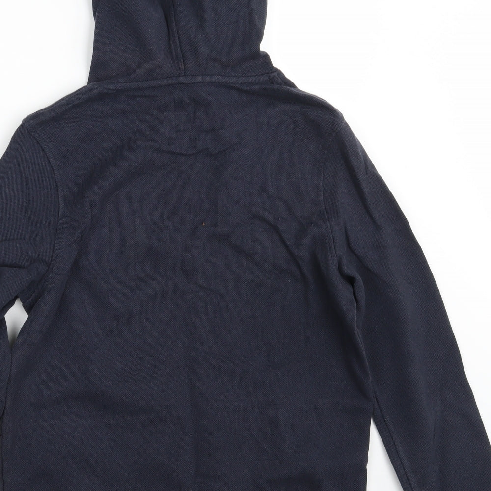 River Island Mens Blue Pullover Hoodie Size S
