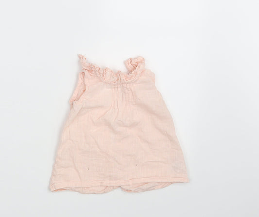 Matalan Girls Pink Basic Button-Up Size 12-18 Months