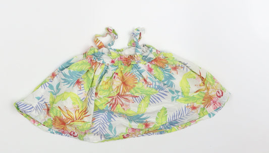 Gap Girls Multicoloured Floral A-Line Size 12-18 Months
