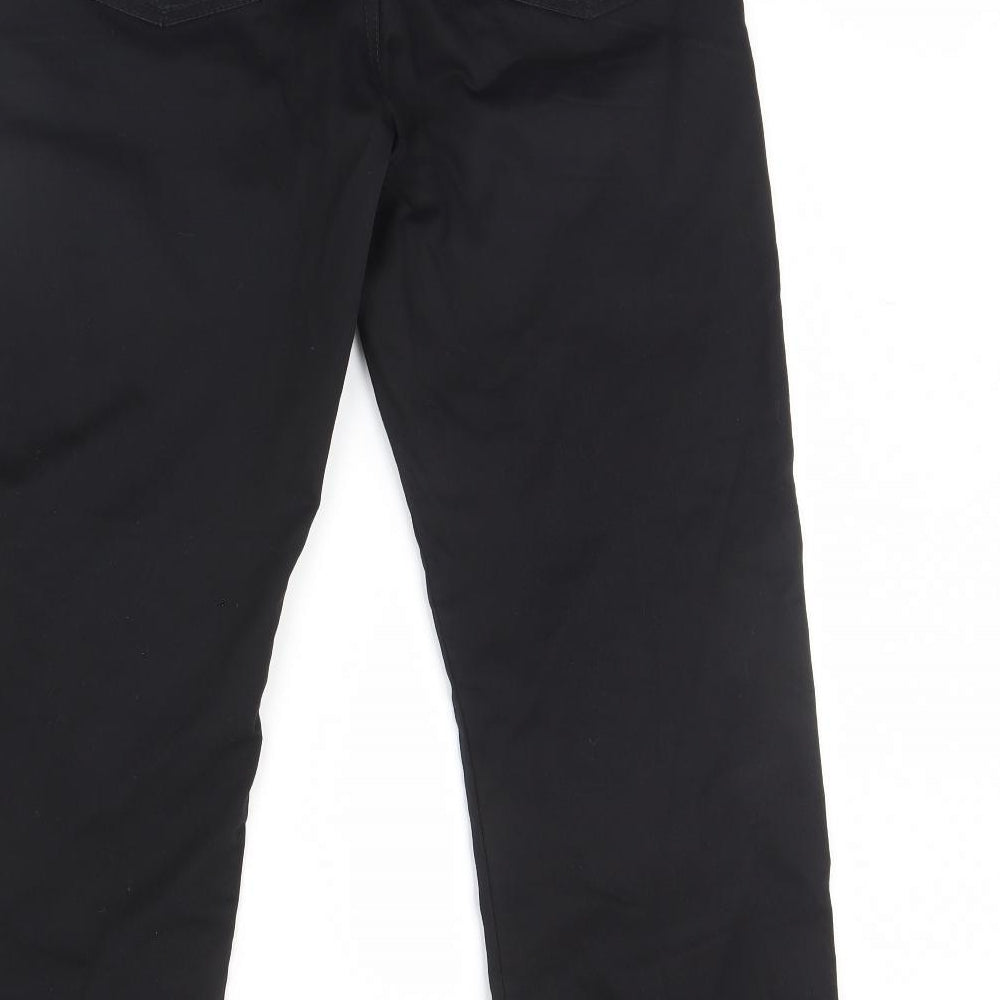 Preworn Womens Black Trousers Size 34 in L31 in