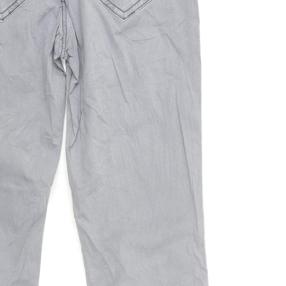 Street One Womens Grey Snow Pants Trousers Size 34 in L32 in