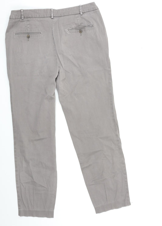 NEXT Womens Grey Skinny Jeans Size 12 L28 in