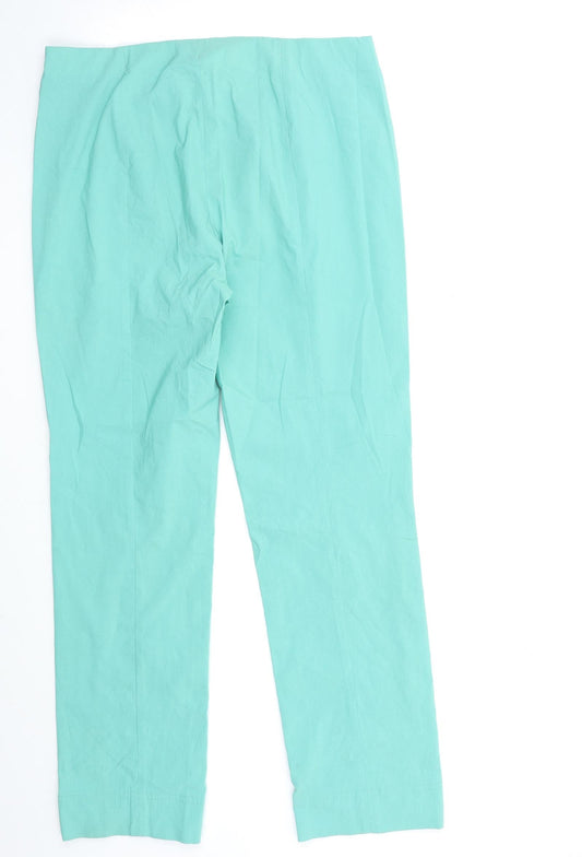 stretchman Womens Green Trousers Size 32 in L29 in