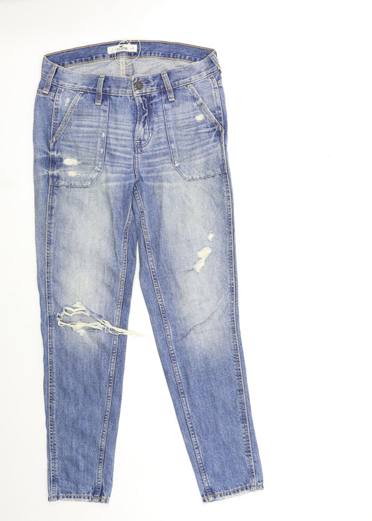Hollister Womens Blue Denim Skinny Jeans Size 25 in L29 in