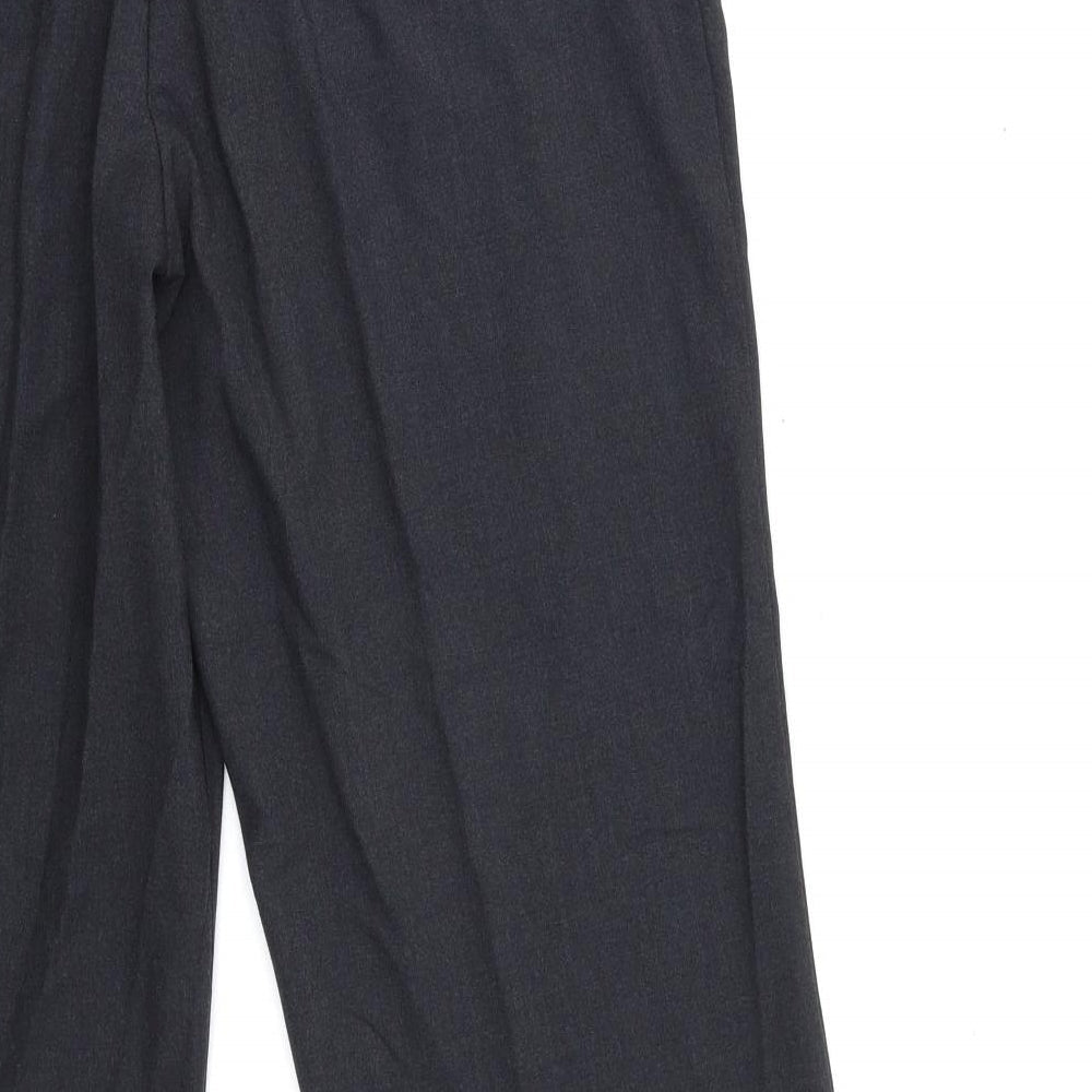 Tribal Womens Black Trousers Size 12 L29 in