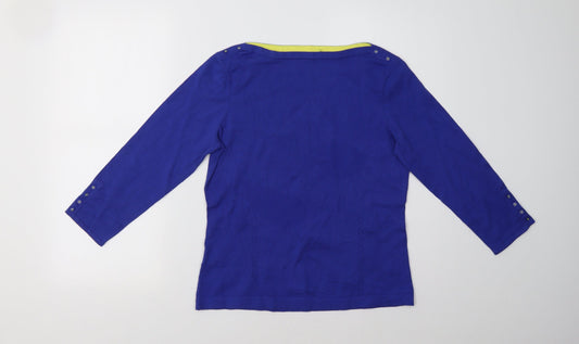 Preworn Womens Blue Pullover Sweatshirt Size M