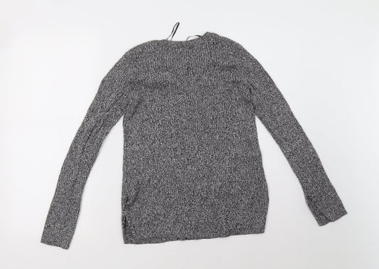 H&M Womens Grey Pullover Sweatshirt Size M