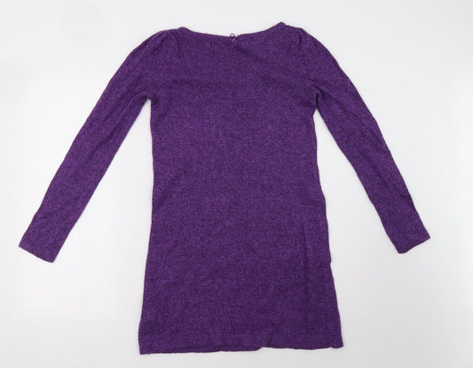 H&M Womens Purple A-Line Size S