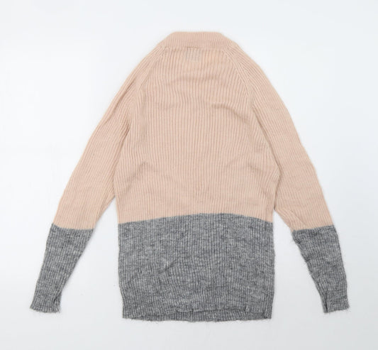 VERO MODA Womens Pink Pullover Sweatshirt Size M