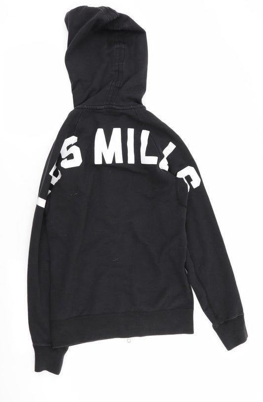 Reebok Mens Black   Full Zip Jumper Size XS