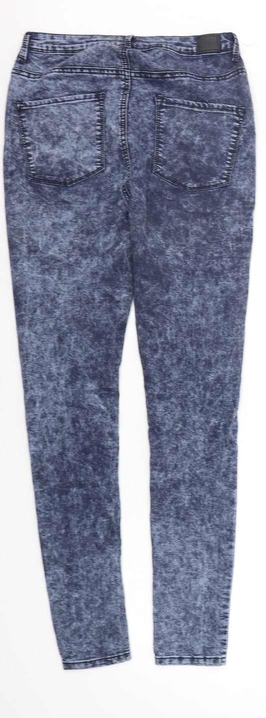 denim Co Womens Blue Straight Jeans Size 12 L29 in