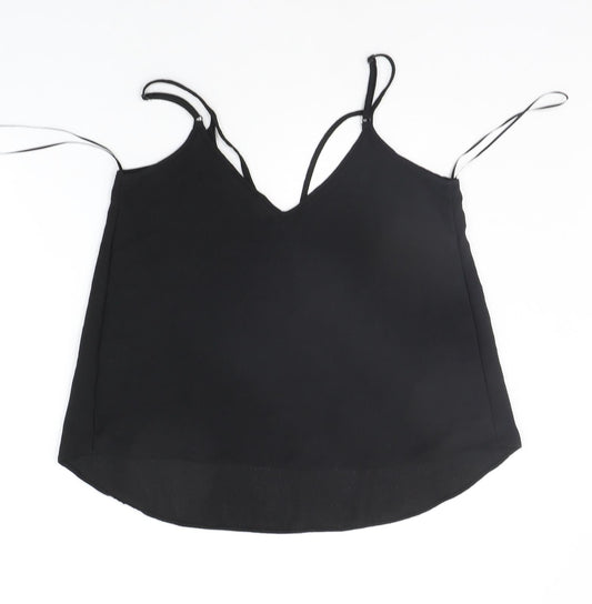 Select Womens Black Basic Tank Size 10