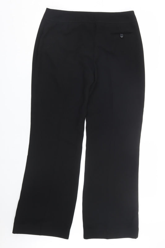FLORENCE & FRED Womens Black Trousers Size 14 L29 in