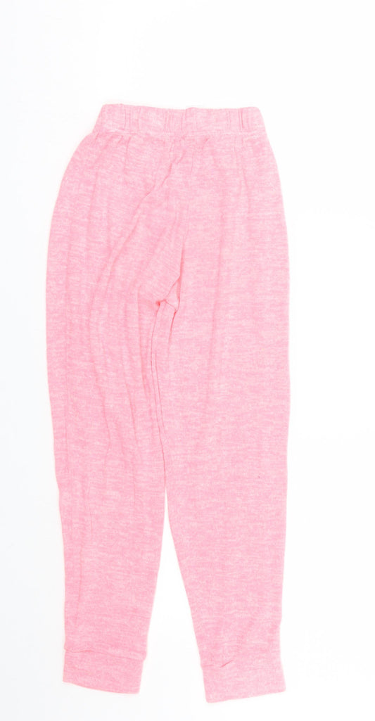 Matalan Girls Pink Jegging Trousers Size 9 Months