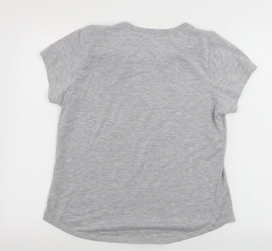 Matalan Womens Grey Basic T-Shirt Size 12