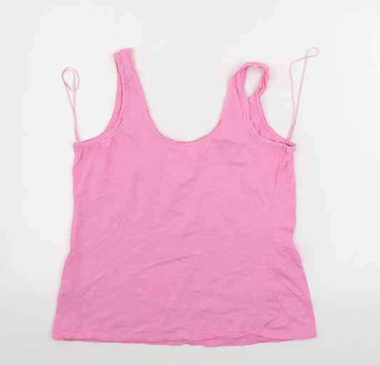 Matalan Womens Pink Basic Tank Size 12